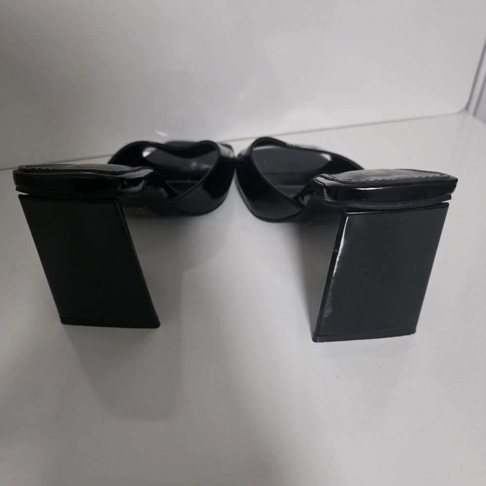 Azalea Wang Black Heels Size 7.5 - Picture 3 of 4